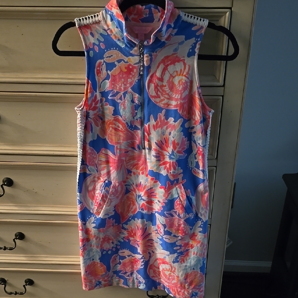 Lilly Pulitzer Floral Sleeveless Dress